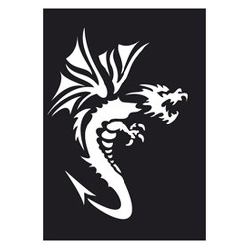Tattoo schablone drache - tattoo,