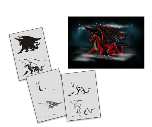 209 drache step - drache, by