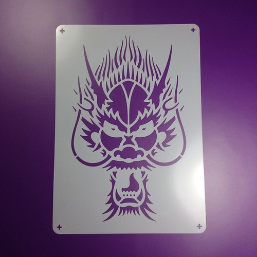 Schablone asia dragonhead - schablone,